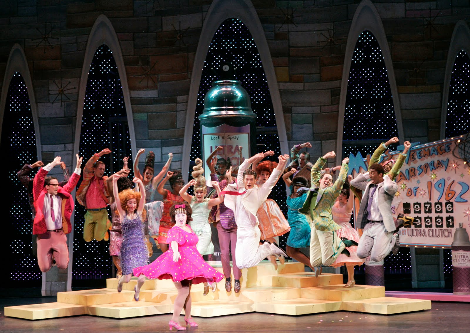 Center Scene Hairspray Fun in Long Beach