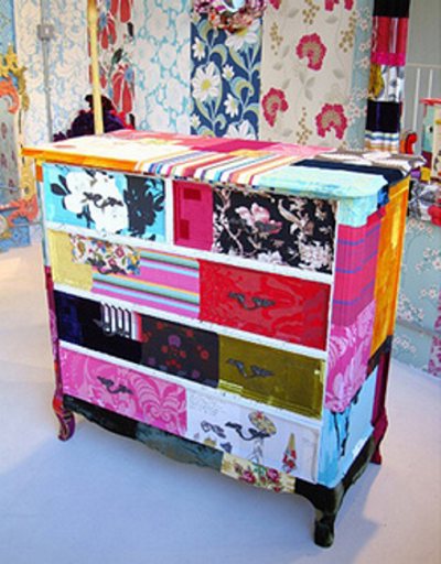   Furniture on Quilts   Color  Perfect Painted Patchwork Furniture