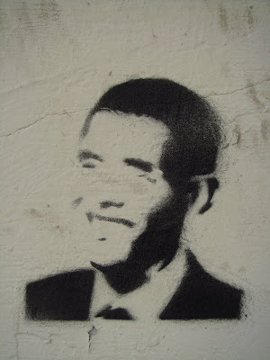 Barack Obama Graffiti