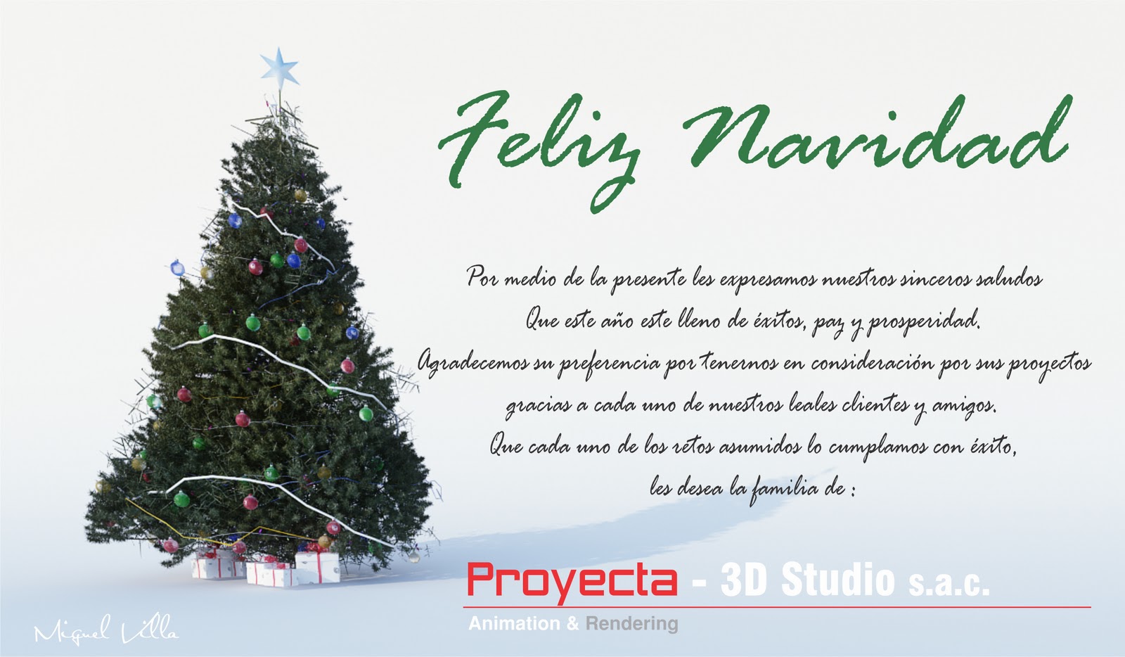 Feliz Navidad