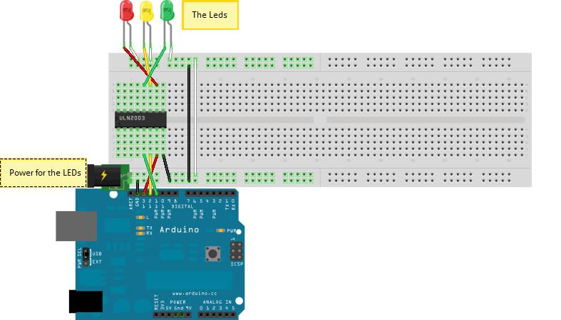 DIY Traffic Light: Traffic Light Controller