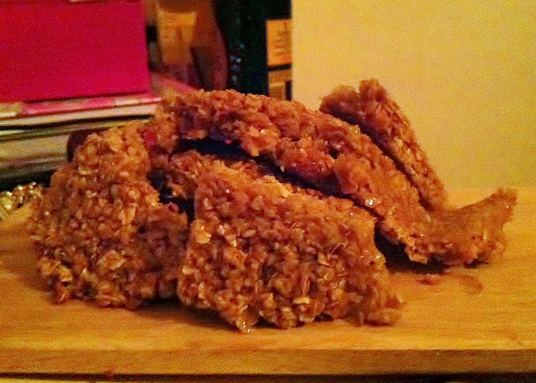 The Powder Room RECIPE English Style Flapjacks