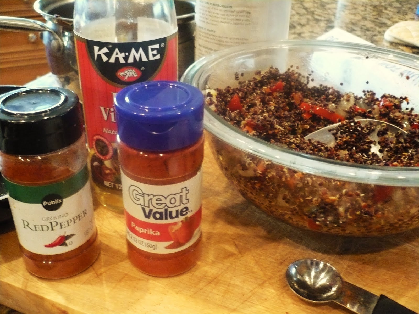 . Black Quinoa With Lime and Rice Vinegar