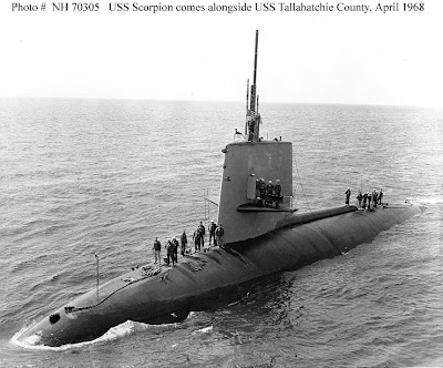 Hundreds of Fathoms: USS Scorpion (SSN-589) - 39 years ago