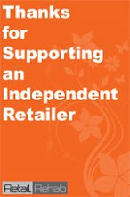 Retailrehab campaign poster orange