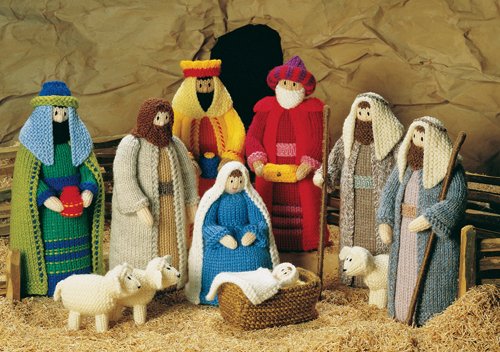 Free Crochet Pattern - Christmas Nativity Scene from the Christmas
