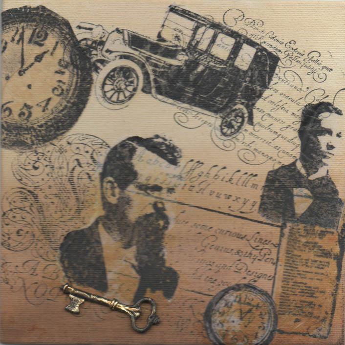 Wendy's Art and Craft Journal 6" x 6" canvas board book covers.