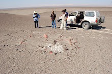 Tumba precolombina en el desierto de Paracas.