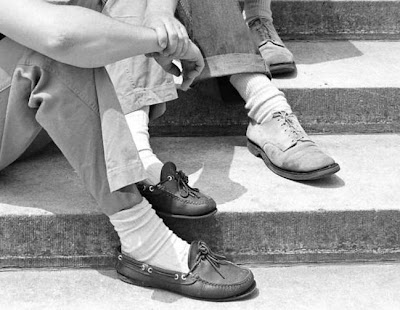 The Ivy League Look: Shoes, Bowdoin College, 1952