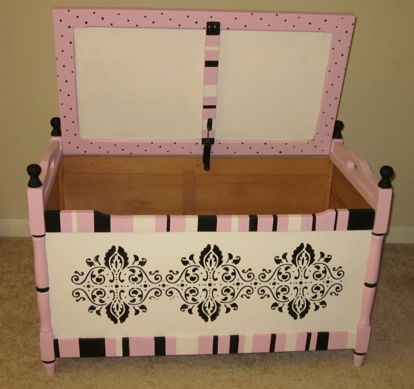 Uniquely Chic Furniture Paris Chic Toy Box