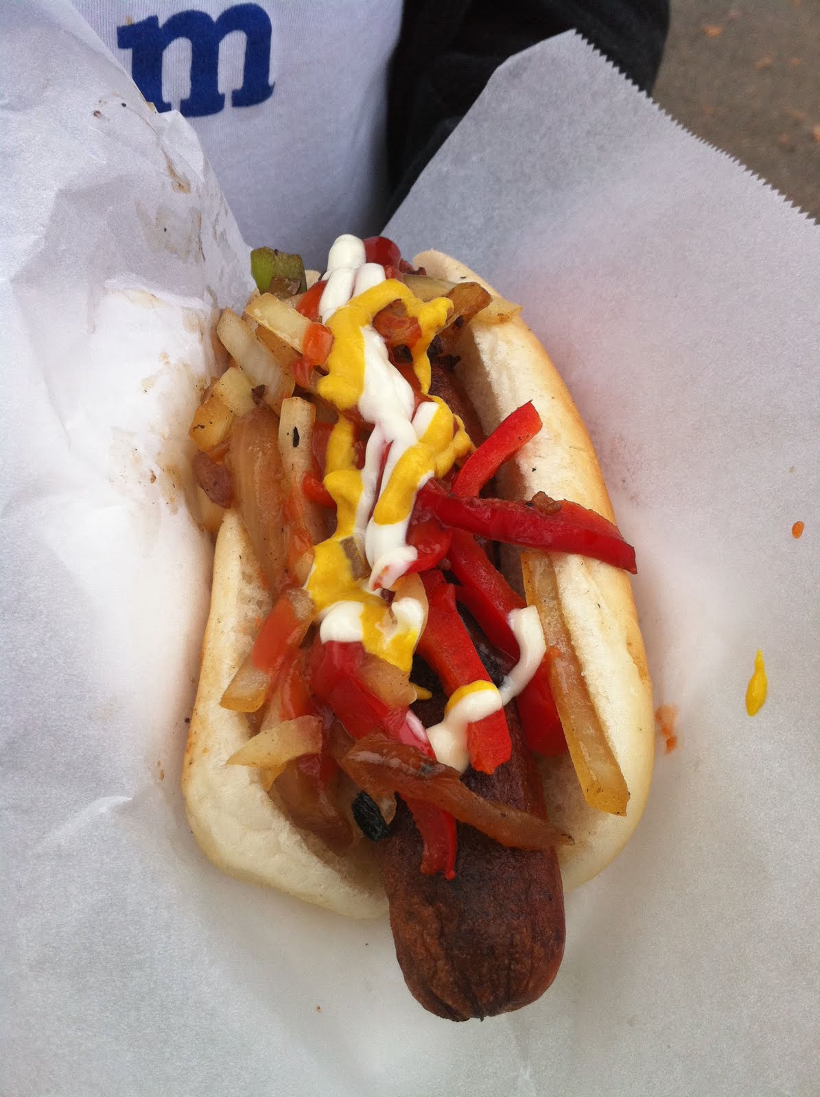 macaroniandjeans Baconwrapped Hot Dog, Streets of Los Angeles Coliseum