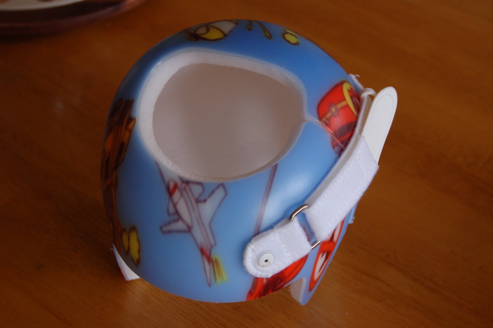 Thomas' Helmet June 2010