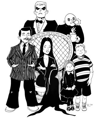 Addamses: The Addams Family Archive: Fanart