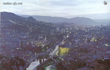 sarajevo in the evening