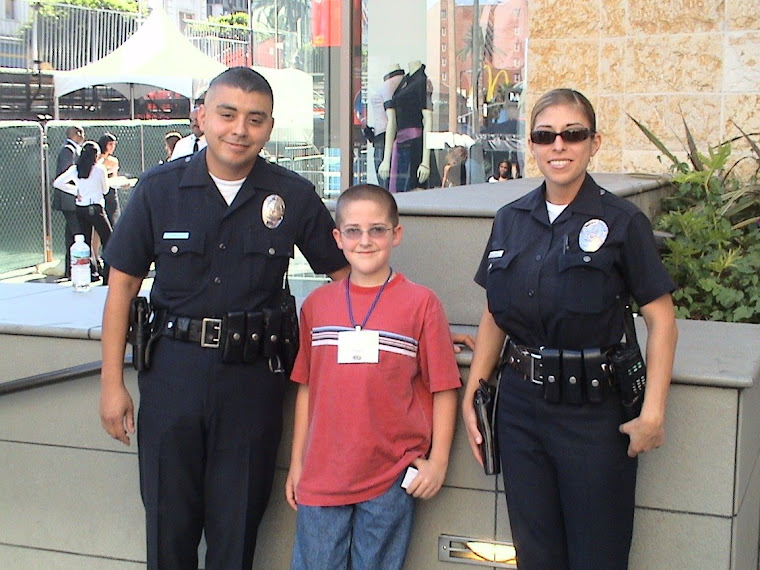 Tanner and LAPD Officers