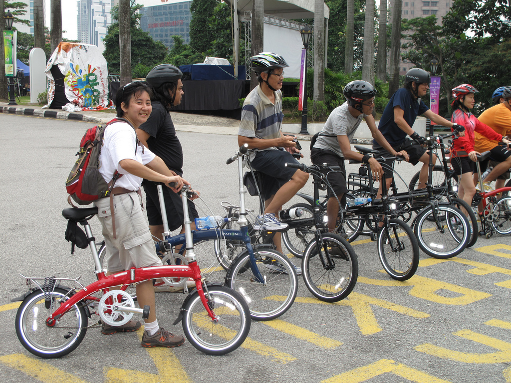 The Samosaurus Chronicles Dahon Folding Bike Club KL City Ride 101010