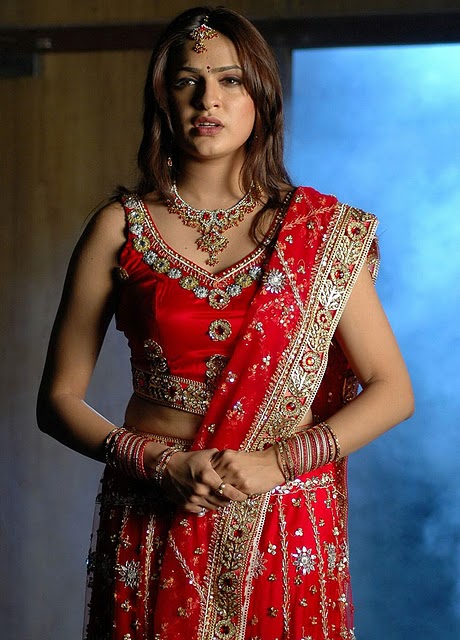 Indian Tamil Beautiful Actress Adithi Agarwal Photos in Red Sarhi Dress ...