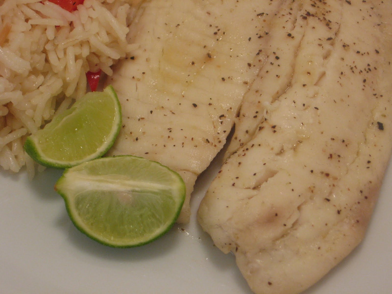 Jenn's Food Journey Grilled Tilapia with Butter and Key Lime Juice