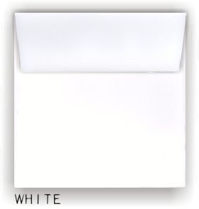 Square Envelopes--new sizes and colors.