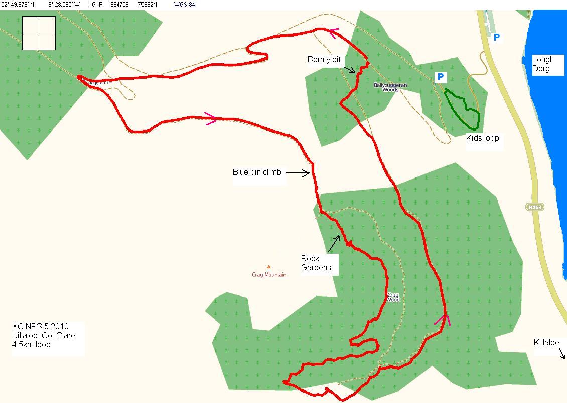 West of Ireland Mountain Bike Trails. Killaloe woods