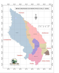 Mapa Mancomunidad Sara-Ichilo