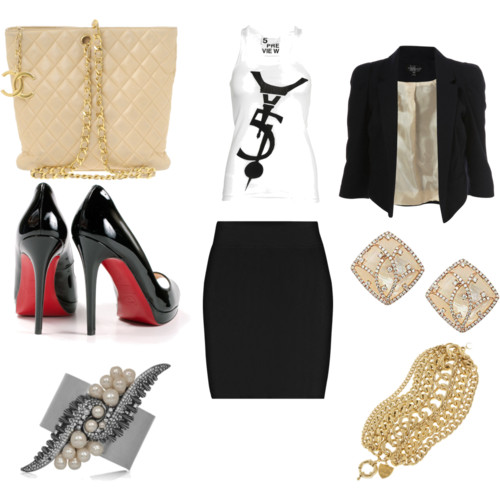 Mira Magazine: Polyvore, work outfits..