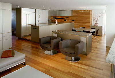 Condo Interior Design on Homes  Spatial Condo Interior Design By Tyler Engle Architects