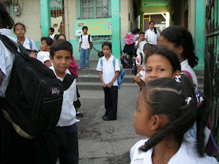 School yard, La Ceiba, Honduras