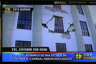 San Pedro Sula, Honduras earthquake