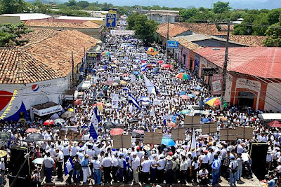 San Pedro Sula, Honduras, anti-Zelaya protesters