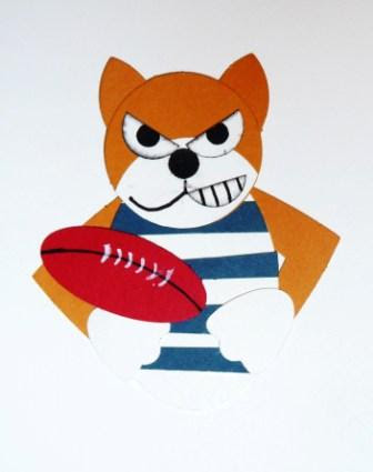 Some Footy Punch Art - Collingwood and Geelong