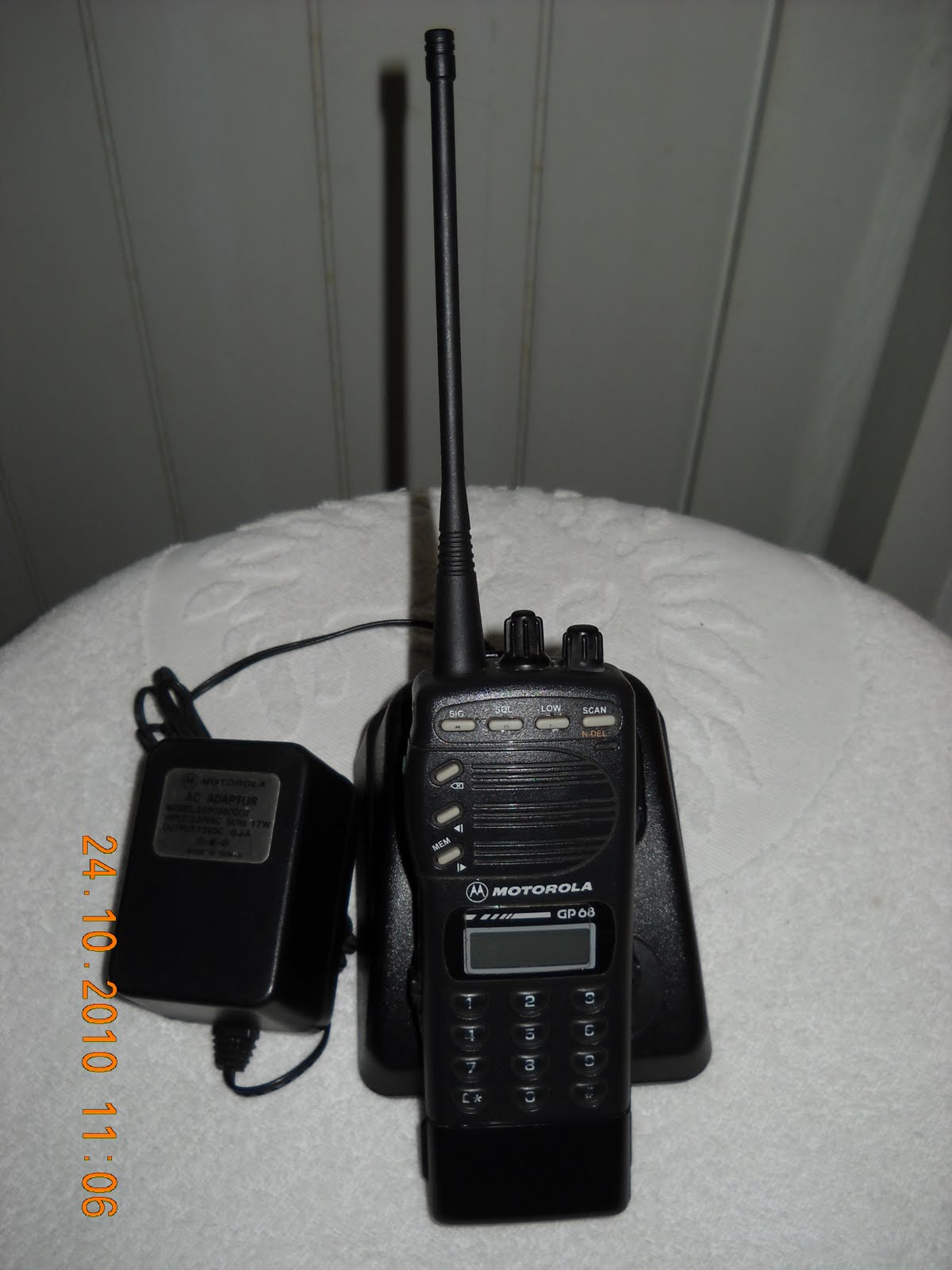 Sinar Agung ( Y C 2 V D I ): HT MOTOROLA GP 68 UHF ( SOLD / TERJUAL )
