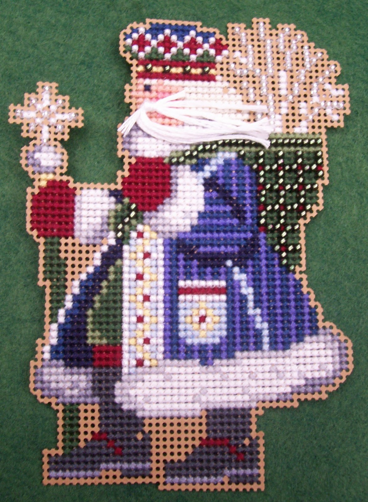 And Sew Forth Cross Stitch Finish