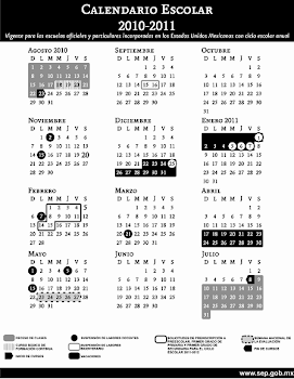 CALENDARIO OFICIAL