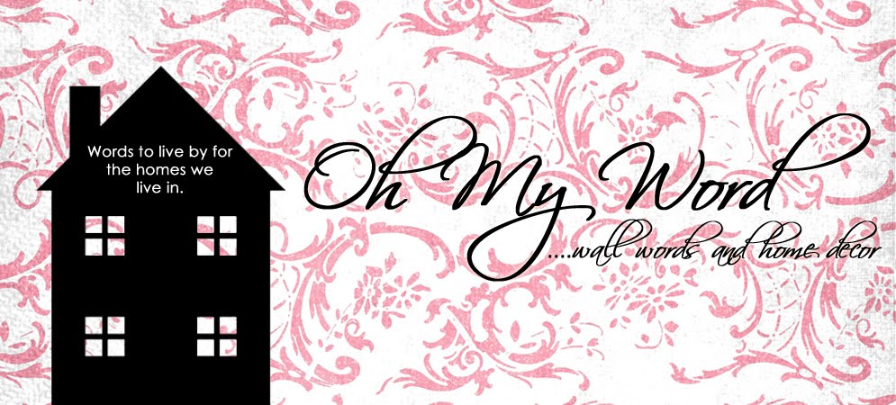 Oh My Word - Vinyl Lettering