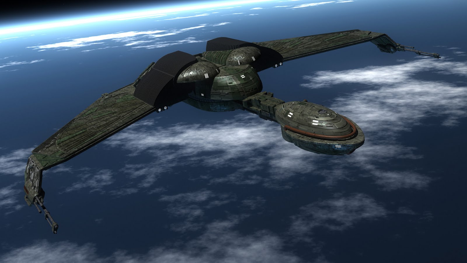 Star Trek - Sci Fi Blog.: Klingon Bird of Prey ( B'rel ...