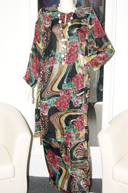 Butik Marina: Baju Kurung Sutera Tradisional - RM269 Material:Chiffon ...