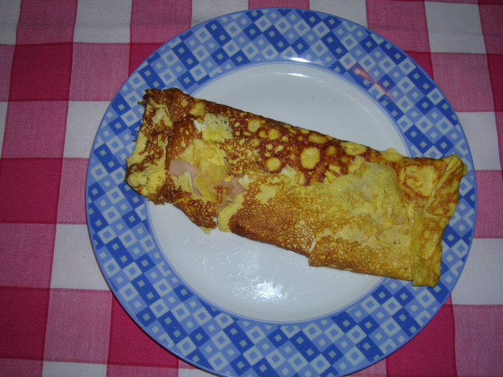 Dolcimanontroppo OMELETTE PROSCIUTTO E MOZZARELLA