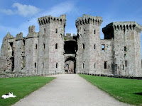 Raglan Castle, Cardiff, Wales