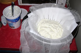 Draining Yogurt