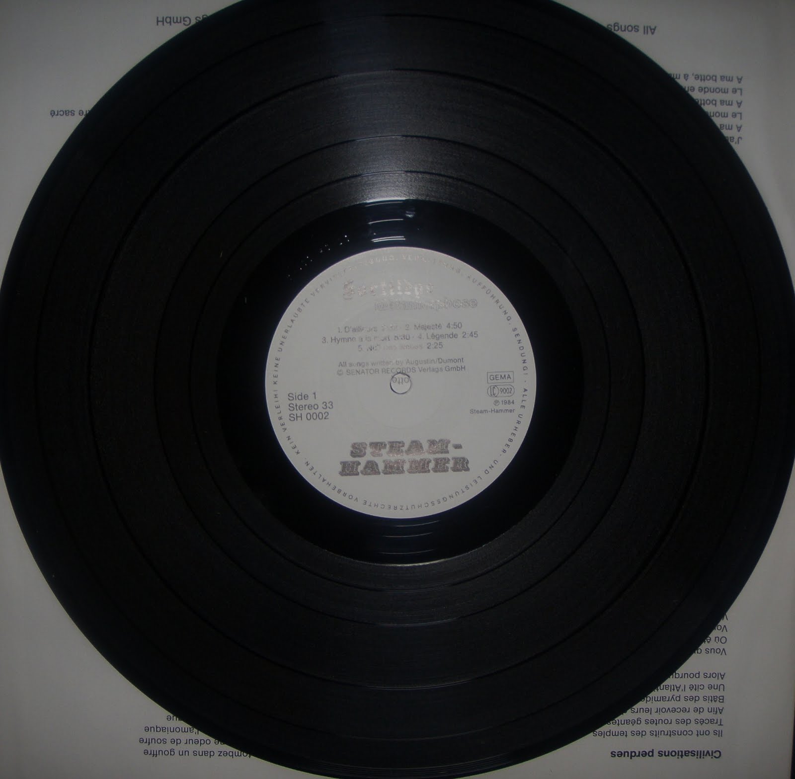 Sortilège - Métamorphose (1984) [WAV & 320kbps Steamhammer Vinyl Rip ...