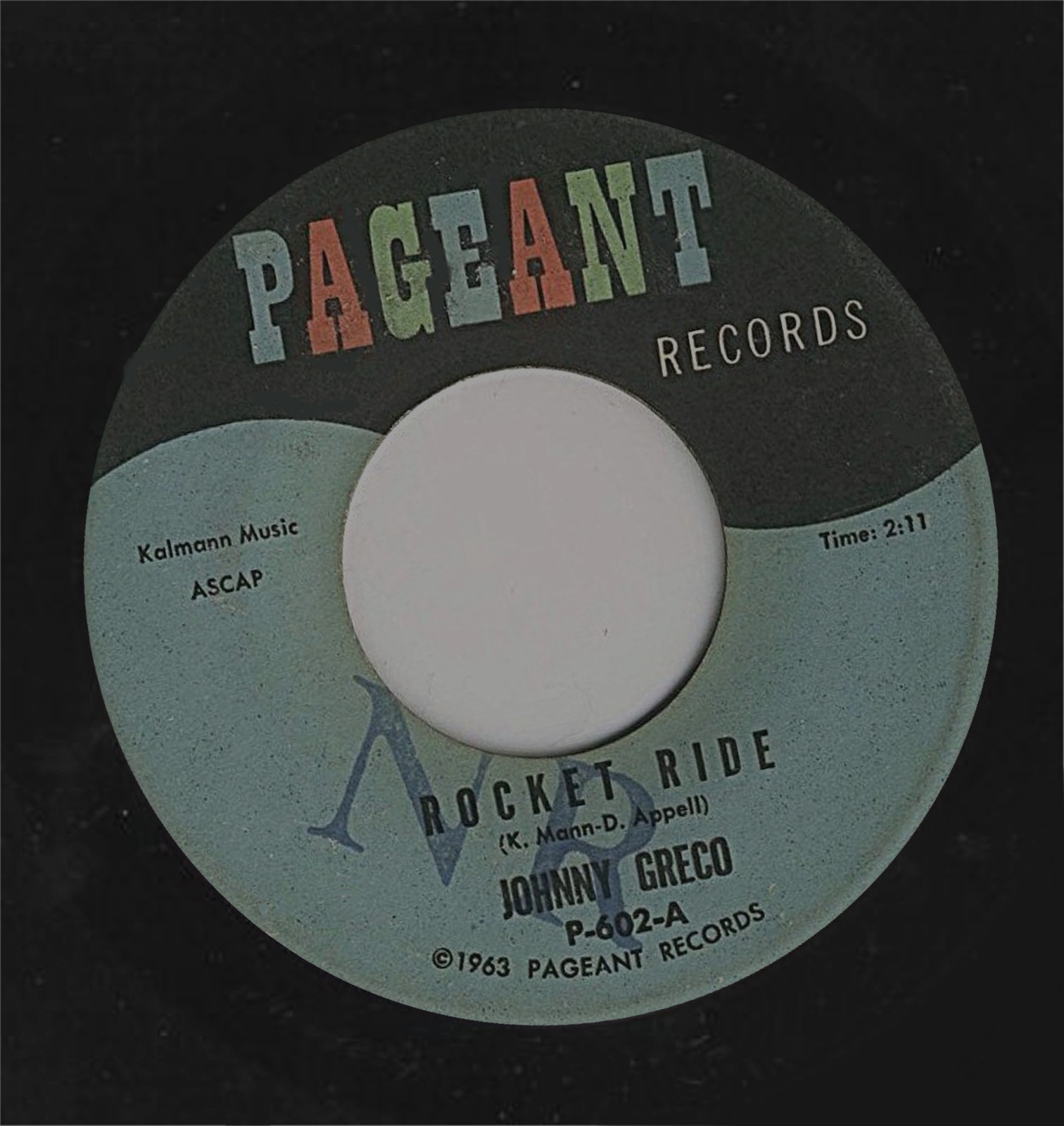 WHITE DOOWOP COLLECTOR JOHNNY GRECO_Rocket Ride