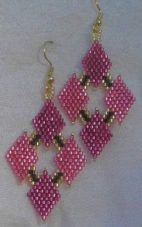 Patterns - GJ Beads : Earring Patterns - G J Beads