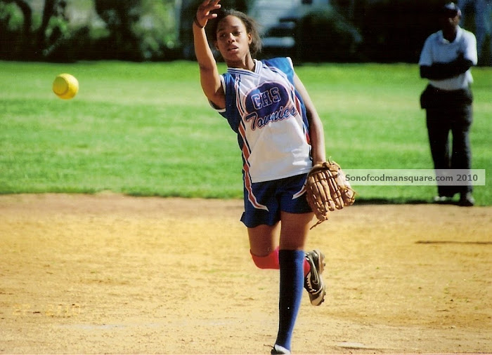 Charlestown H.S. softball pitcher