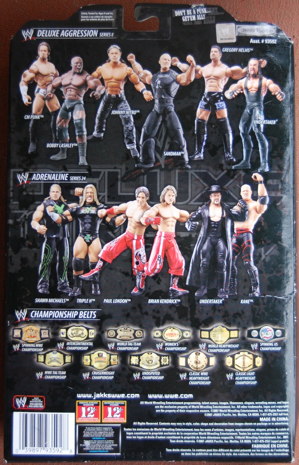 Chocolate Covered Action Figures: WWE: Deluxe Aggression series 8: Sandman