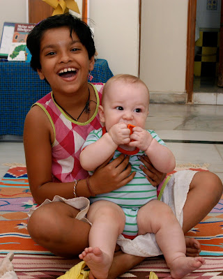 oscar, regula & andreas in Hyderabad, Indien: die function zum