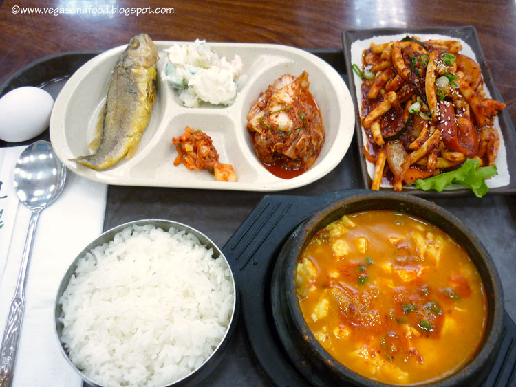 Seoul tofu house Northridge Gallleria Market Vegas and Food