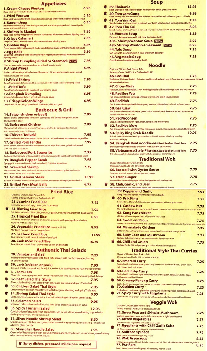 BBQ Thai kitchen and Jasmine Thai BBQ Santa Clarita Vegas and Food