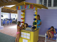 Lily waiting to get hair braid