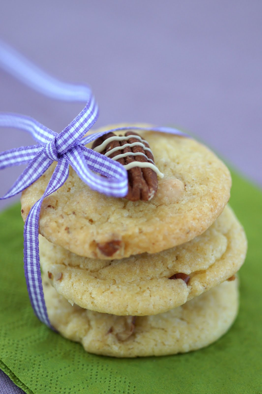 Pecan-Cookies mit weißer Schokolade - Veganpassion